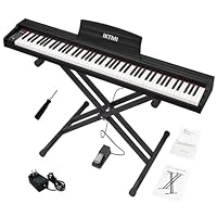 Amazon.co.jp: IKTMI 電子ピアノ 88鍵盤 木製 88鍵 電子ピアノ